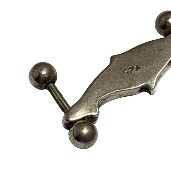 Mexico 925 Sterling Silver Dolphin Bracelet 7-1/4” - Picture 8 of 8